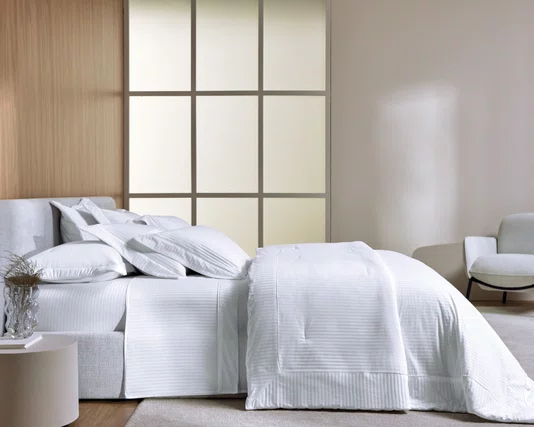 Jogo De Cama Casal Fratelli 300 Fios Trussardi Branco 2,20 x 2,80 m
