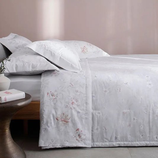 Jogo De Cama Casal Gran Percalle Enchante 200 Fios Buddemeyer 2,20 x 2,70 m