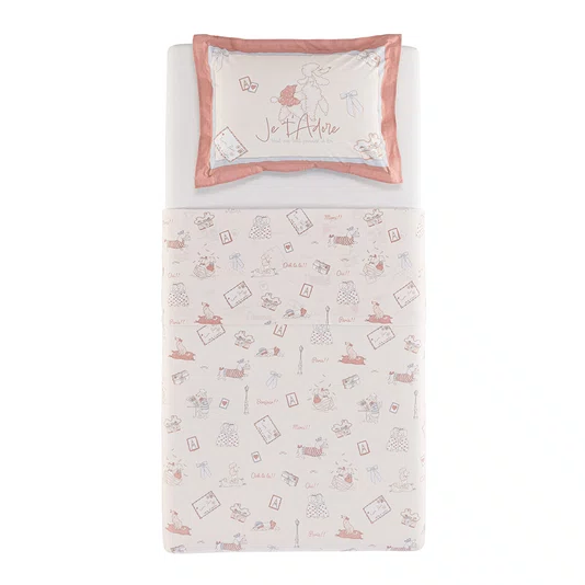 Jogo de Cama Casal Jolie 200 Fios Karsten 2,20 x 2,50 m