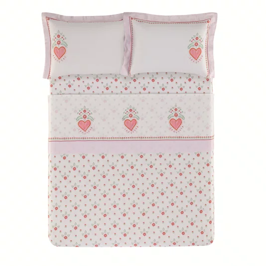 Jogo de Cama Casal Le Collone 300 Fios Trussardi Estampado 220cm x 280cm