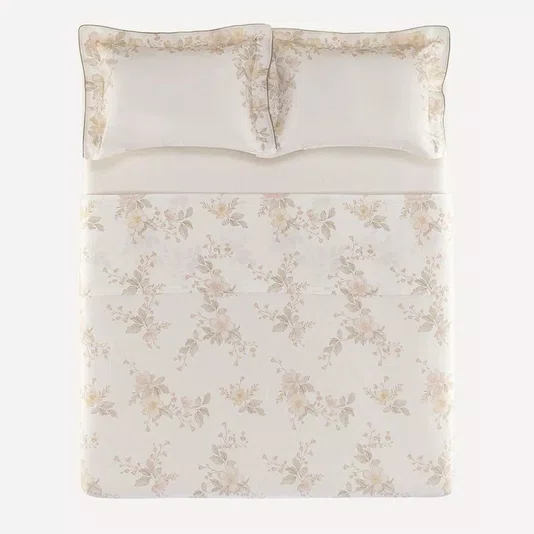 Jogo de Cama Casal Mariah 300 Fios Egípcio Karsten