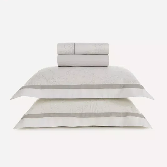 Jogo de Cama Casal Melania 300 Fios Egípcio Karsten