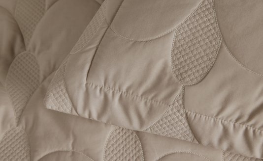 Jogo De Cama Casal Oliveto 200 Fios Trussardi Avena/Nocciola