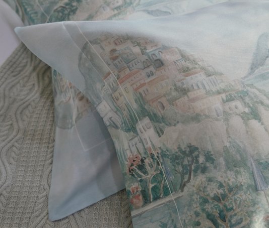 Jogo de Cama King 300 Fios Casa Paolina Trussardi Estampado