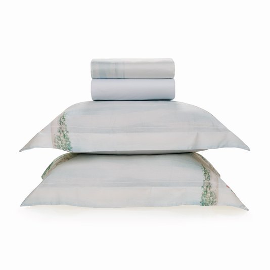 Jogo de Cama King 300 Fios Casa Paolina Trussardi Estampado