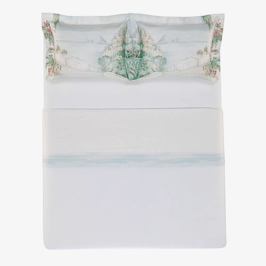 Jogo de Cama King 300 Fios Casa Paolina Trussardi Estampado