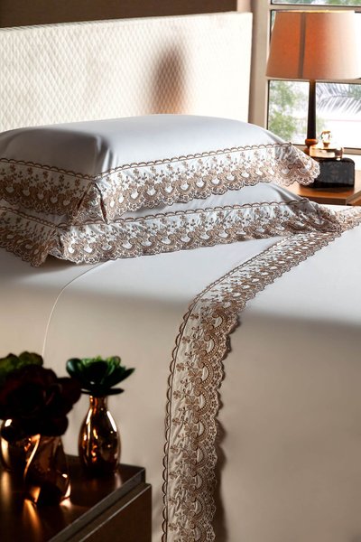 Jogo de Cama Queen 250 Fios Deep Beauty Belfast White Plumasul