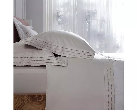 Jogo de Cama Queen 400 Fios Palladio Buddemeyer Luxus Branco