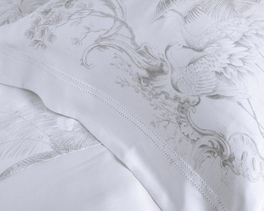 Jogo De Cama Queen Aironi 300 Fios Bambu Trussardi 2,40 x 2,80 m