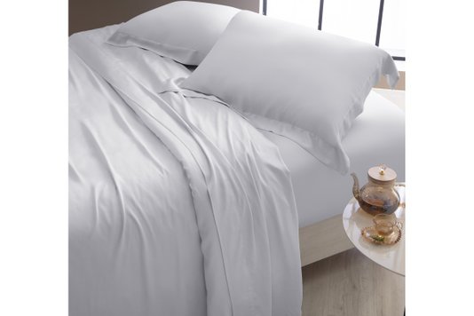 Jogo De Cama Queen Bali 400 Fios Bambu Kacyumara Branco
