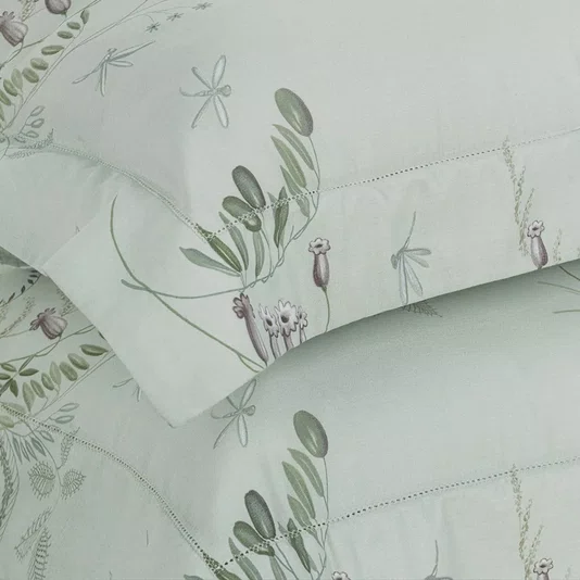 Jogo de Cama Queen Bronte 200 Fios Trussardi Estampado 2,40 x 2,60 m