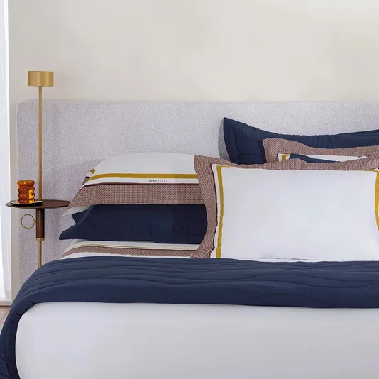 Jogo de Cama Queen Carreto 300 Fios Trussardi Estampado 240cm x 280cm