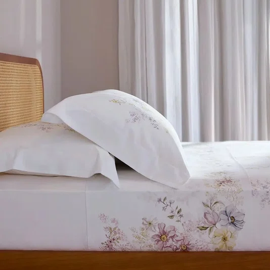 Jogo de Cama Queen Catalina 400 Fios Buddemeyer Luxus Estampado 260cm x 290cm