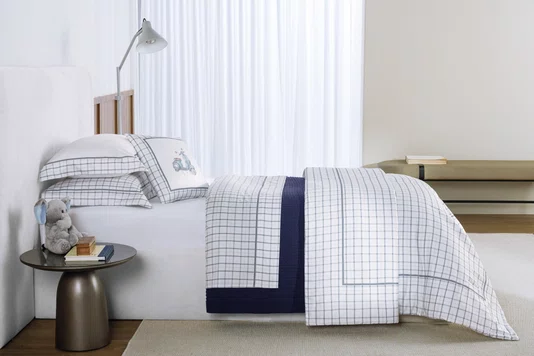 Jogo de Cama Queen Cirello 300 Fios Trussardi Estampado 240cm x 280cm