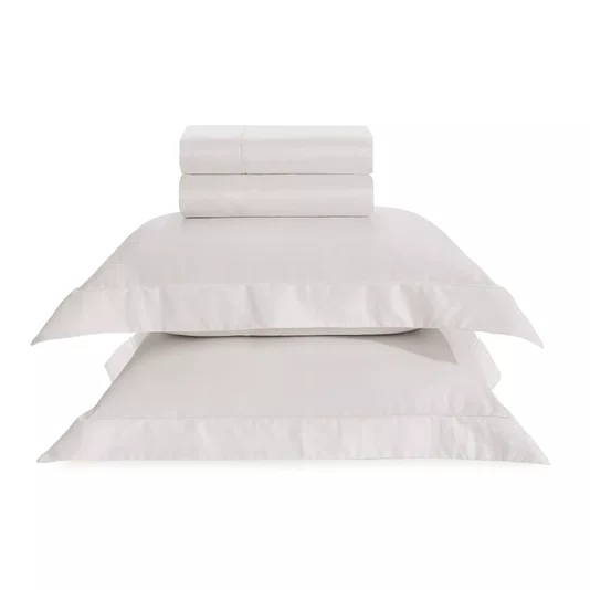 Jogo de Cama Queen Dominicani 600 fios Trussardi 2,40x2,80