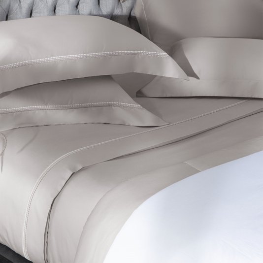 Jogo De Cama Queen Dubai 300 Fios Kacyumara Parisi/Rose
