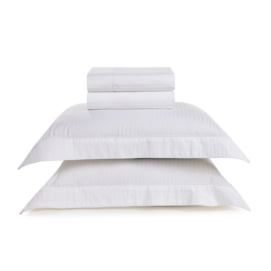 Jogo De Cama Queen Fratelli 300 Fios Trussardi Branco 2,40 x 2,80 m