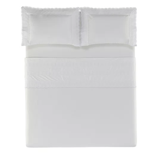 Jogo De Cama Queen Gaius 300 Fios Trussardi 2,40 x 3,00 m