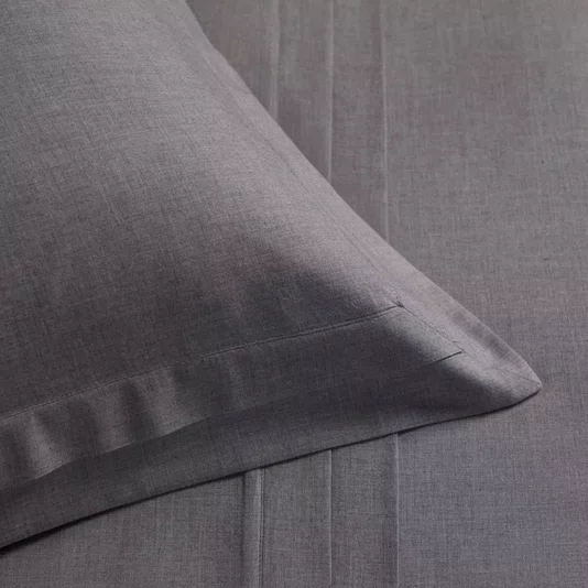 Jogo de Cama Queen Lavi Buddemeyer Luxus Cinza 2,40 x 2,60 m