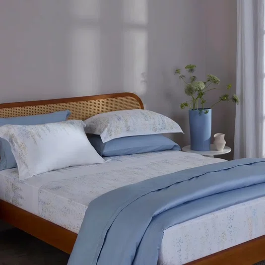 Jogo de Cama Queen Lila 400 Fios Buddemeyer Luxus Estampado 260cm x 290cm