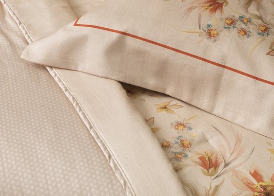 Jogo De Cama Queen  Livenza 300 Fios Estampado Trussardi 