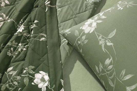 Jogo De Cama Queen Marcella 160 Fios 2,40 x 2,40 Karsten