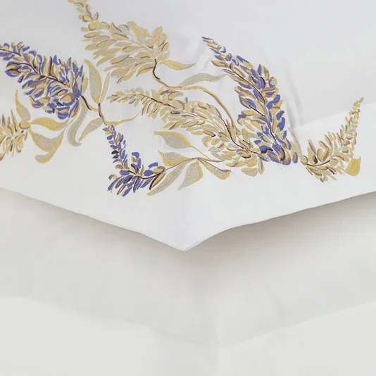 Jogo De Cama Queen Margutta 300 Fios Egípcio Trussardi Estampado 240cm x 280cm