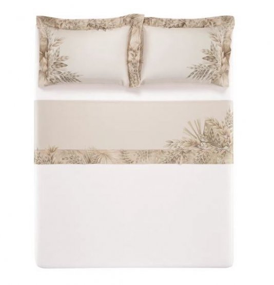 Jogo De Cama Queen Nápoles 300 Fios Estampado Trussardi 