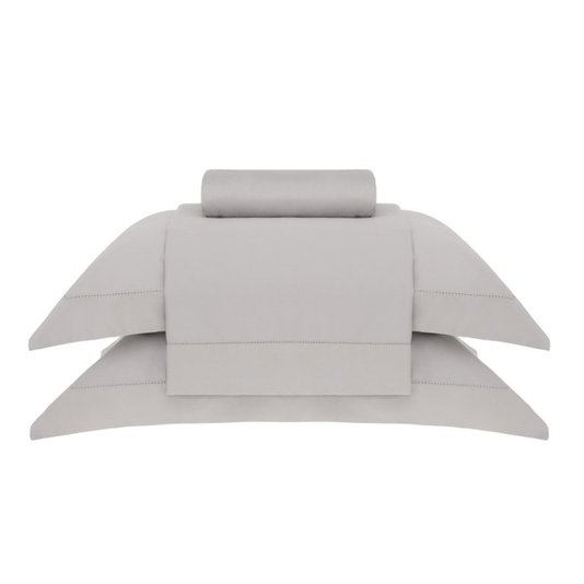 Jogo De Cama Queen New Colors 300 Fios Buddemeyer Bege 2,40 x 2,50 m