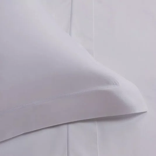 Jogo de Cama Queen Nilo 500 Fios Egípcio Buddemeyer Luxus Branco/Branco 240cm x 280cm