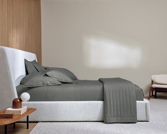 Jogo De Cama Queen Novoli 200 Fios Metallo Trussardi 2,40 x 2,60 m