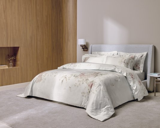 Jogo De Cama Queen Pavoniere 300 Fios Trussardi 2,40 x 2,80 m