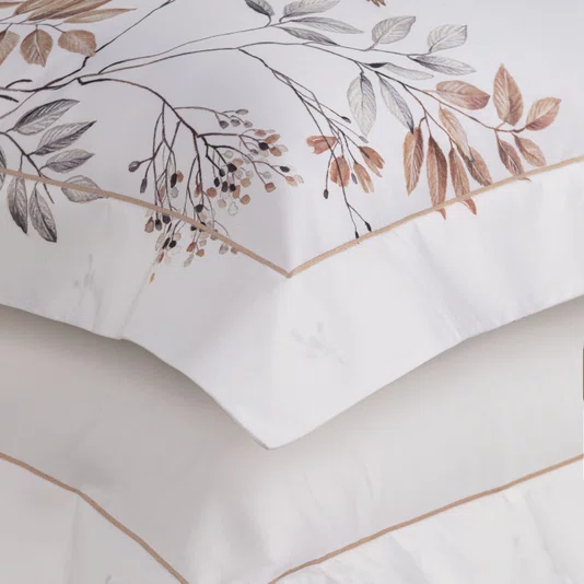 Jogo De Cama Queen Savello 300 Fios Egípcio Trussardi 2,40 x 2,80 m