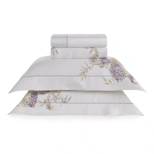 Jogo De Cama Queen Transtevere 300 Fios Trussardi 2,40 x 2,80 m