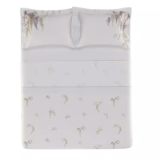 Jogo De Cama Queen Transtevere 300 Fios Trussardi 2,40 x 2,80 m