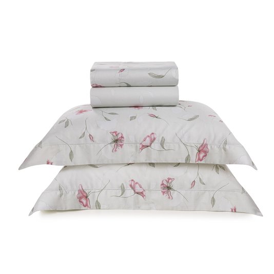 Jogo De Cama Queen Vênus 200 Fios Trussardi 2,40 x 2,60 m