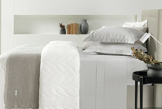 Jogo de Cama Solteiro Cetim 100% Algodão Egípcio 300 Fios Galieno Trussardi Branco