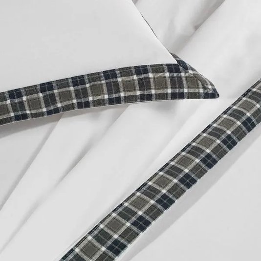 Jogo de Cama Solteiro Tobias 200 Fios Karsten Estampado 1,80 x 2,50 m
