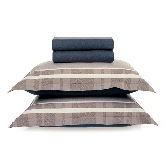 Jogo de Cama Solteiro Vitor 200 Fios 1,80 x 2,50 Karsten