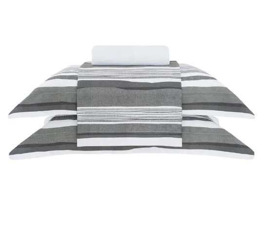 Jogo de Cama Super King 300 Fios Vision Sato Buddemeyer Estampado