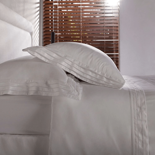 Jogo de Cama Super King 400 Fios Palladio Buddemeyer Luxus Branco