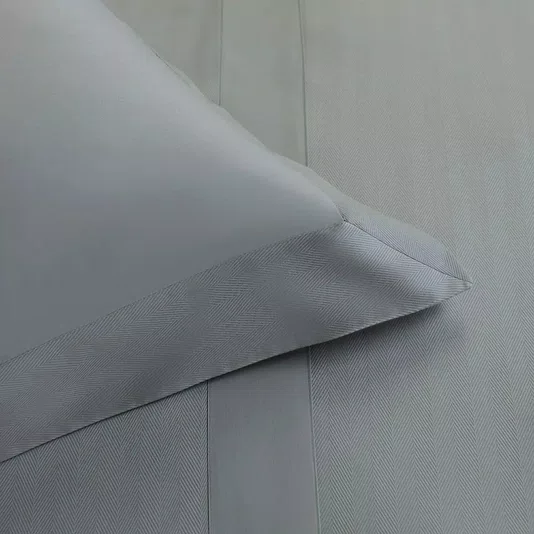Jogo de Cama Super King Brunello 600 Fios Buddemeyer Luxus Verde Mousse 280cm x 280cm