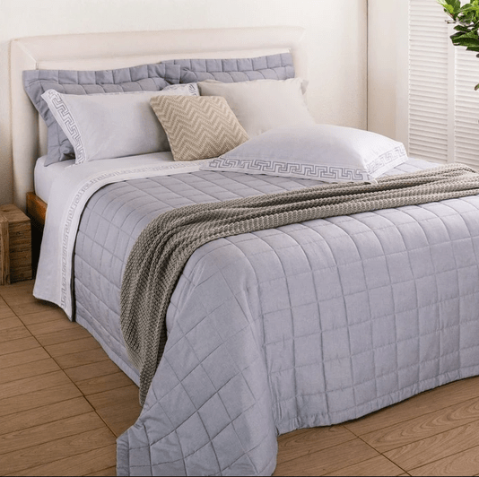 Jogo de Cama Super King Bud Vision Santorini Buddemeyer Estampado