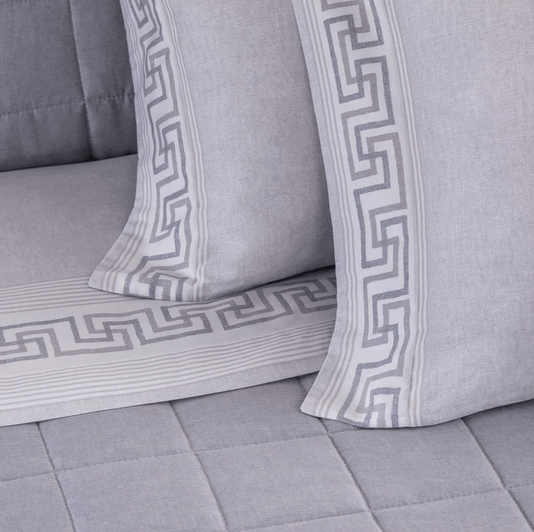 Jogo de Cama Super King Bud Vision Santorini Buddemeyer Estampado
