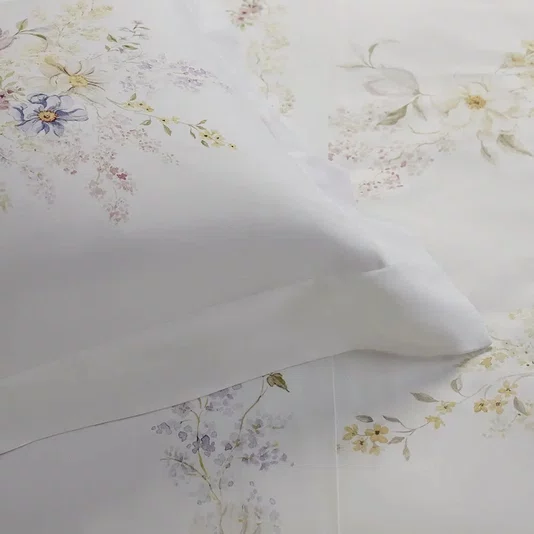 Jogo De Cama Super King Catalina 400 Fios Buddemeyer Luxus Estampado 280cm x 290cm