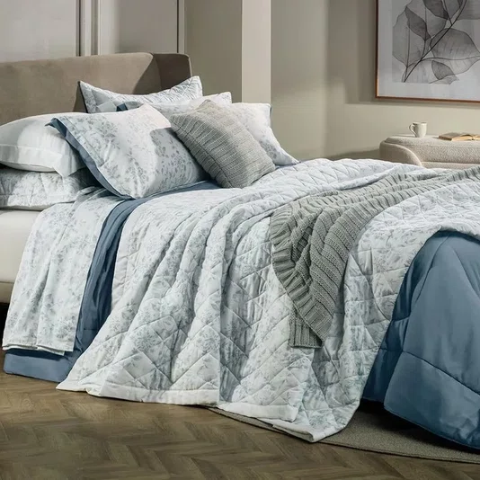 Jogo de Cama Super King Ellie 300 Fios Egípcio Karsten