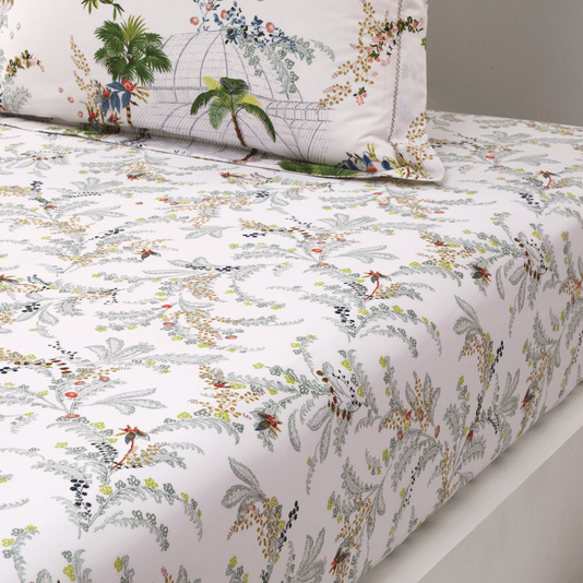 Jogo de Cama Super King Jardins Yves Delorme Paris