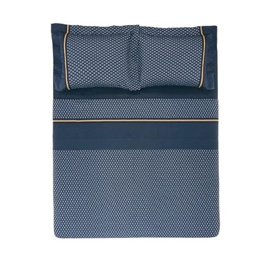 Jogo De Cama Super King Martino 300 Fios Trussardi Estampado