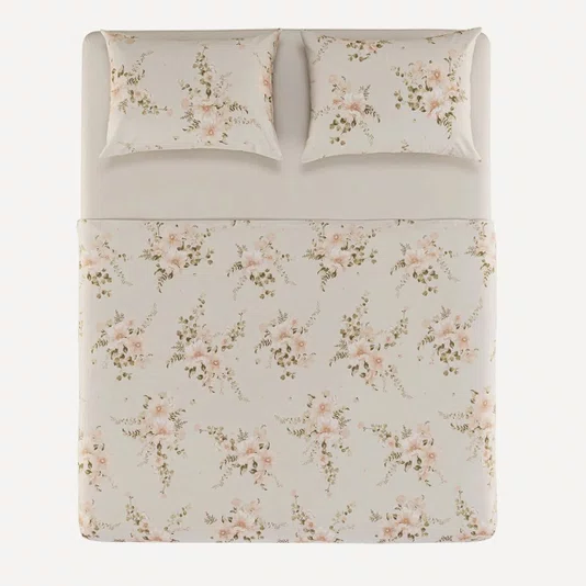 Jogo de Cama Super King Nice Algodão Karsten