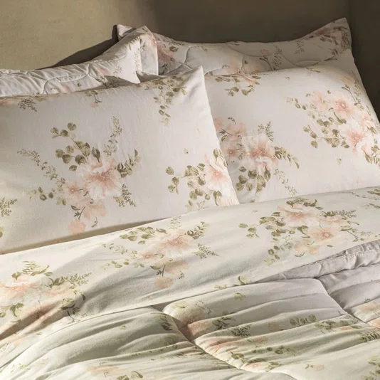 Jogo de Cama Super King Nice Algodão Karsten